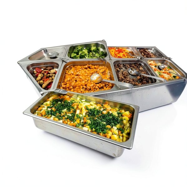 3 Pack Half 4 Inch Hotel Pan Cookware Stainless Steel Agolctry-2