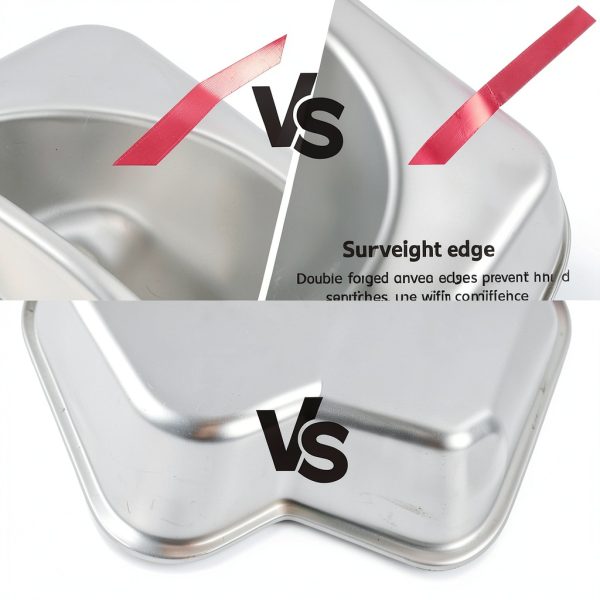 6 Pack Commercial Hotel Pans Zalaxt Stainless Steel 11x10x2.5 Inch-4