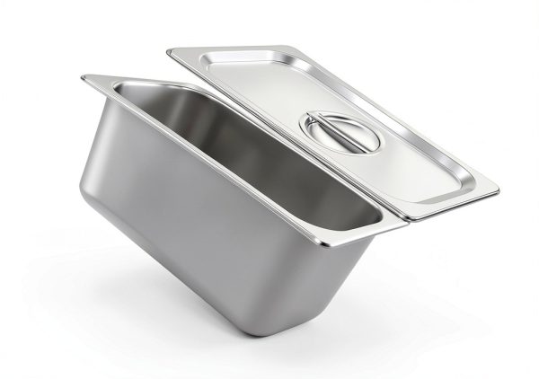 LANIAKEA 2PCS 1/3 Size Steam Table Pan with Lids, 6 Inch Deep Stainless Steel Pan Restaurant Supplies Stainless Steam Table Pans, Hotel Pan Trays for Food, Party, Buffet-4